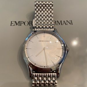 EMPORIO ARMANI Swiss Made Classic Watch